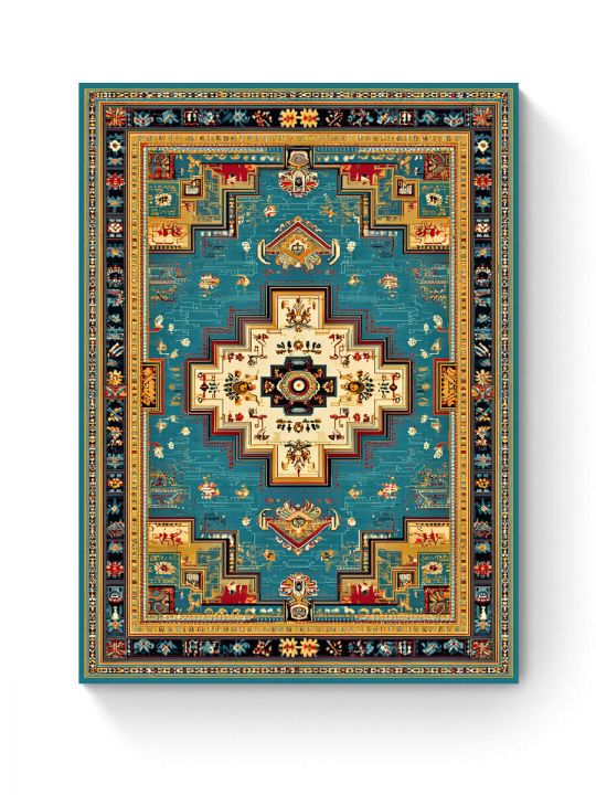 Алмазная мозаика на подрамнике «Ковёр» 40x30 см