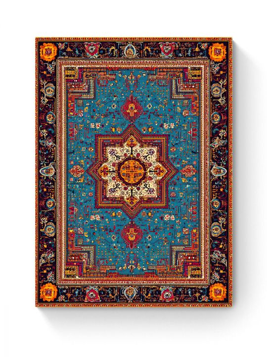 Алмазная мозаика на подрамнике «Ковёр» 40x30 см, 48 цветов