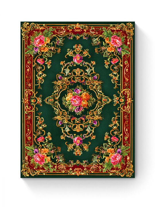 Алмазная мозаика на подрамнике «Ковёр» 35x25 см