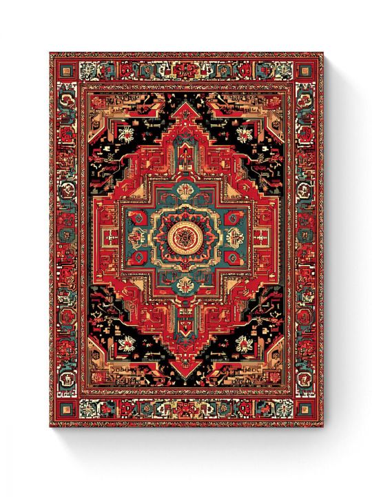 Алмазная мозаика на подрамнике «Ковёр» 35x25 см