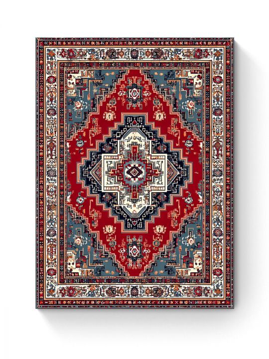 Алмазная мозаика на подрамнике «Ковёр» 35x25 см