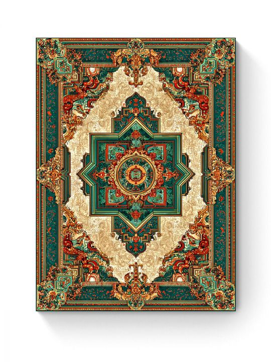 Алмазная мозаика на подрамнике «Ковёр» 80x60 см