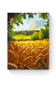Картина по номерам на подрамнике «Поле пшеницы» 70x50 см