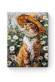 Картина по номерам на подрамнике «Кот художник» 70x50 см