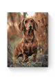Картина по номерам на подрамнике «Такса и охота» 25x20 см