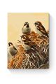 Картина по номерам на подрамнике «Воробьи» 70x50 см