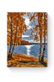 Картина по номерам на подрамнике «Берег озера» 70x50 см