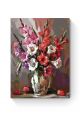 Картина по номерам на подрамнике «Гладиолусы» 35x25 см