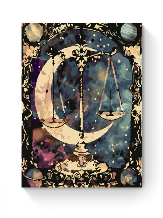 Картина по номерам на подрамнике «Весы» 25x20 см
