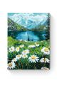 Картина по номерам на подрамнике «Ромашки» 70x50 см