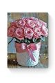 Картина по номерам на подрамнике «Букет роз» 70x50 см