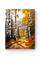 Картина по номерам на подрамнике «Осенний лес» 35x25 см
