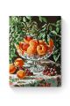 Картина по номерам на подрамнике «Персики» 35x25 см