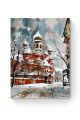 Картина по номерам на подрамнике «Зимний собор» 35x25 см