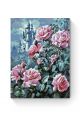 Картина по номерам на подрамнике «Замок роз» 35x25 см