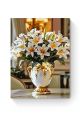 Картина по номерам на подрамнике «Белые лилии» 35x25 см