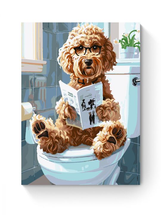 Картина по номерам на подрамнике «На досуге» 70x50 см