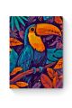 Картина по номерам на подрамнике «Птица Тукан» 70x50 см