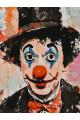 Картина по номерам на подрамнике «Клоун» 25x20 см
