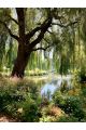 Картина интерьерная «Летнее утро» холст 90x70 см