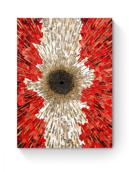 Картина интерьерная на подрамнике «Взрыв» 50x40 см