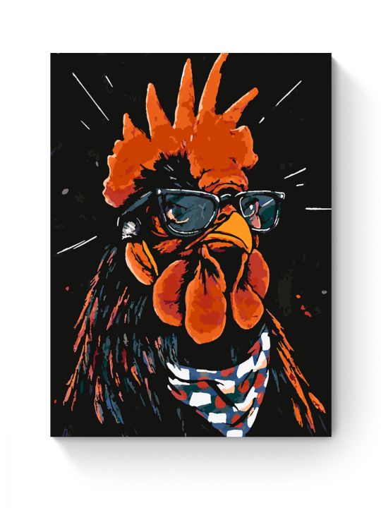 Картина по номерам на подрамнике «Арт-Петух» 70x50 см