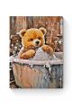 Картина по номерам на подрамнике «Мишутка» 35x25 см