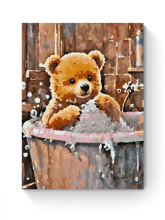 Картина по номерам на подрамнике «Мишутка» 25x20 см