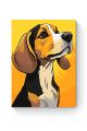 Картина по номерам на подрамнике «Бигль» 25x20 см