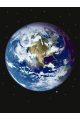 Картина по номерам на подрамнике «Планета Земля» 70x50 см