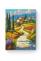 Картина по номерам на подрамнике «Виды Тосканы» 70x50 см