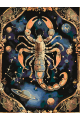 Картина по номерам на подрамнике «Скорпион» 70x50 см