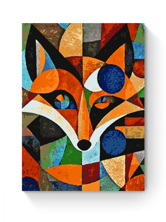 Картина по номерам на подрамнике «Лиса» 70x50 см