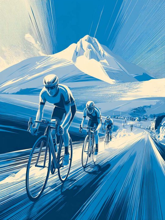 Картина интерьерная «Поездка» холст 18x24 см