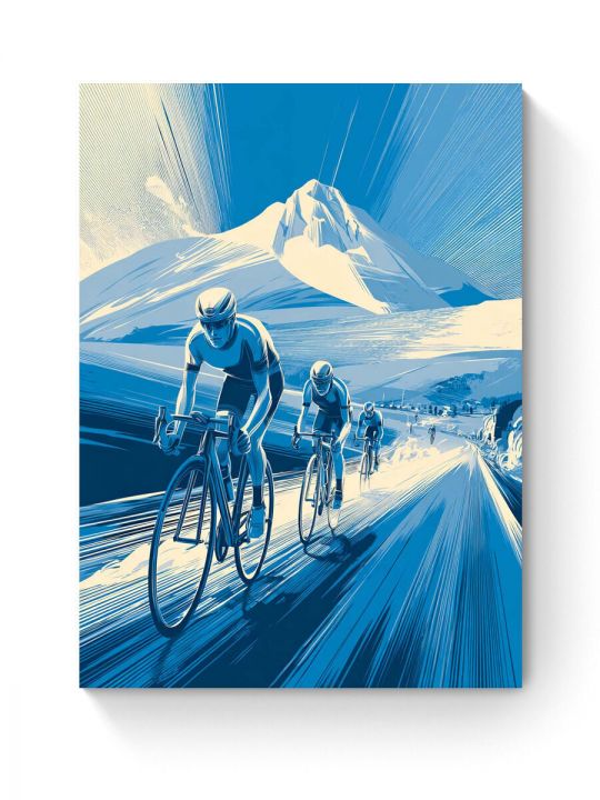 Картина интерьерная на подрамнике «Поездка» 70x50 см