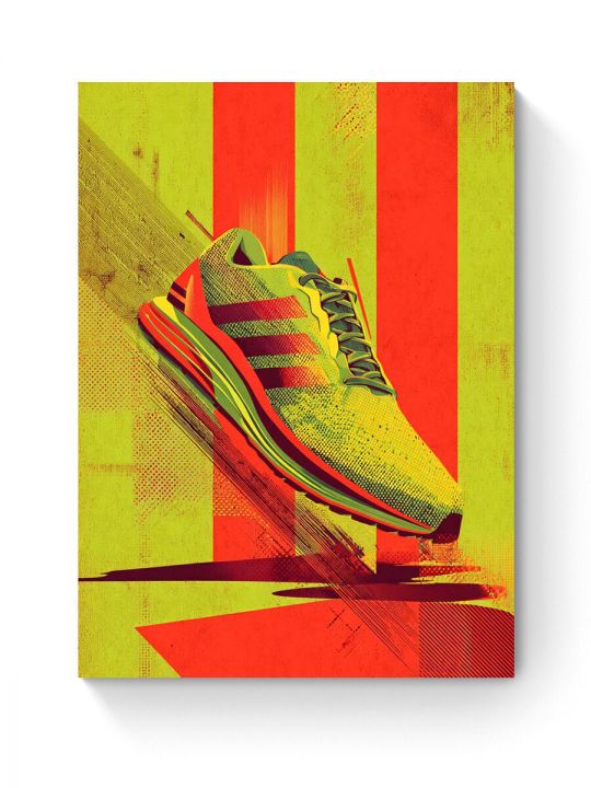 Картина интерьерная на подрамнике «Кроссовки» 40x30 см