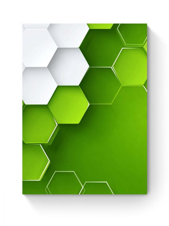 Картина интерьерная на подрамнике «Соты» 70x50 см