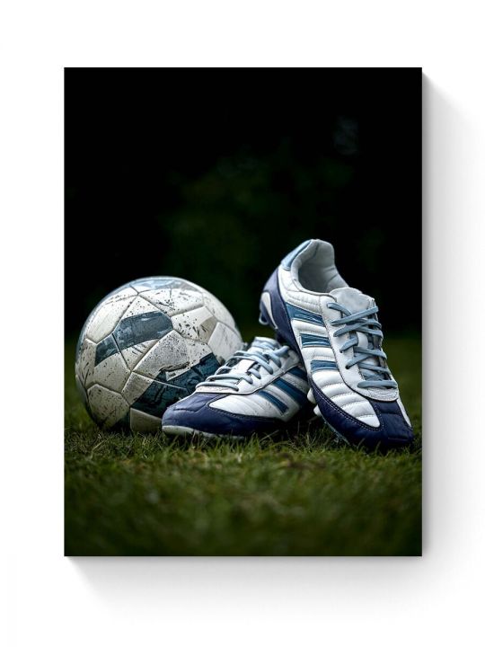 Картина интерьерная на подрамнике «Футбол» 70x50 см Картина интерьерная на подрамнике «Футбол» 70x50 см