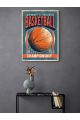 Картина интерьерная «Баскетбол» холст 70x50 см