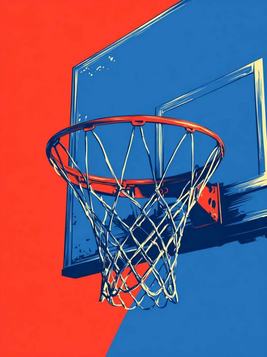 Картина интерьерная «Баскетбол» холст 70x50 см Картина интерьерная «Баскетбол» холст 70x50 см