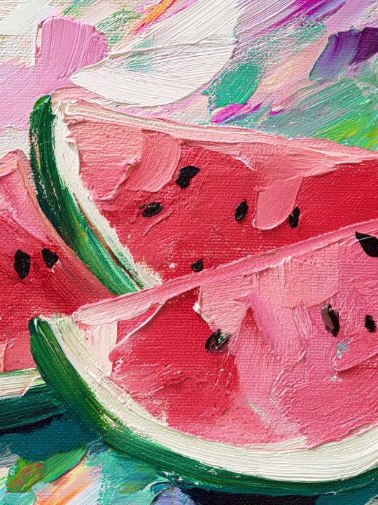 Картина интерьерная «Арбузик» холст 130x100 см