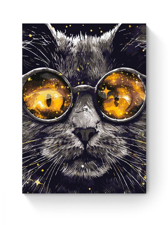 Картина по номерам на подрамнике «Британец» 90x70 см Картина по номерам на подрамнике «Британец» 90x70 см