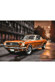 Картина по номерам на подрамнике «Легенда авто» 70x50 см