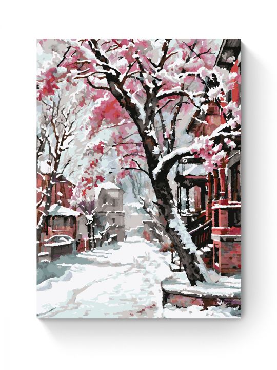 Картина по номерам на подрамнике «Провинция» 70x50 см