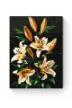 Картина по номерам на подрамнике «Букет лилий» 70x50 см