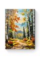 Картина по номерам на подрамнике «Краски осени» 70x50 см