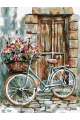 Картина по номерам на подрамнике «Велосипед» 70x50 см
