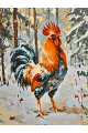 Картина по номерам на подрамнике «Петя-петушок» 70x50 см