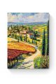 Картина по номерам на подрамнике «Виды Тосканы» 70x50 см