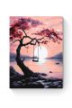 Картина по номерам на подрамнике «Розовый закат» 70x50 см